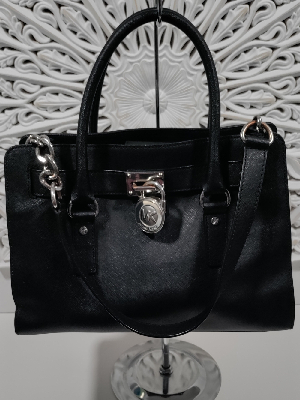 Michael Kors Hamilton Saffiano Leather Satchel